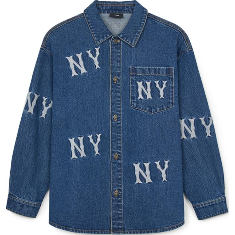 

Джинсовая куртка New York Yankees унисекс индиго Mlb
