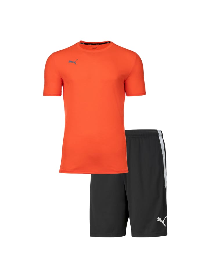 

Футболка Puma Shorts 1er Pack, цвет schwarz/orange