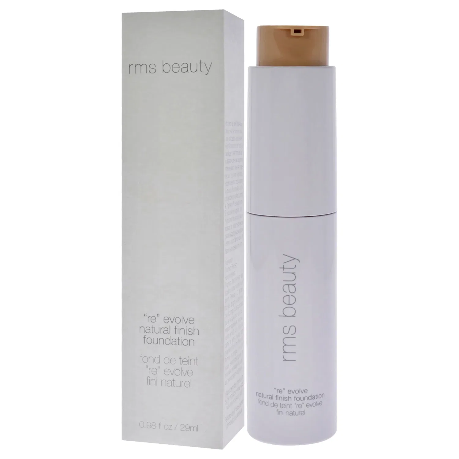 Тональный крем Re Evolve Natural Finish Foundation - 33 Warm Beige от RMS Beauty for Women - 0,98 унции — фото 4