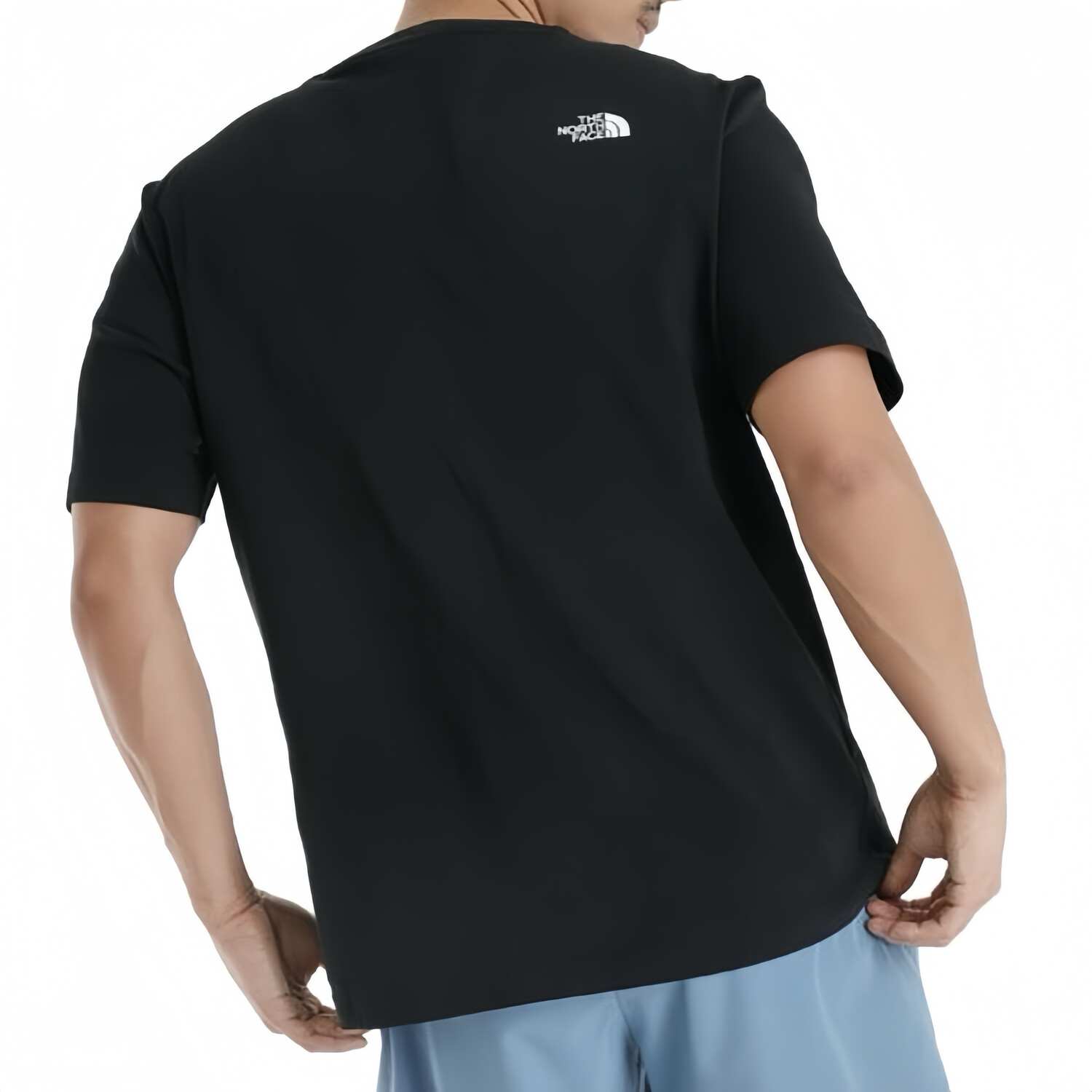 

Футболка унисекс черная The North Face, черный