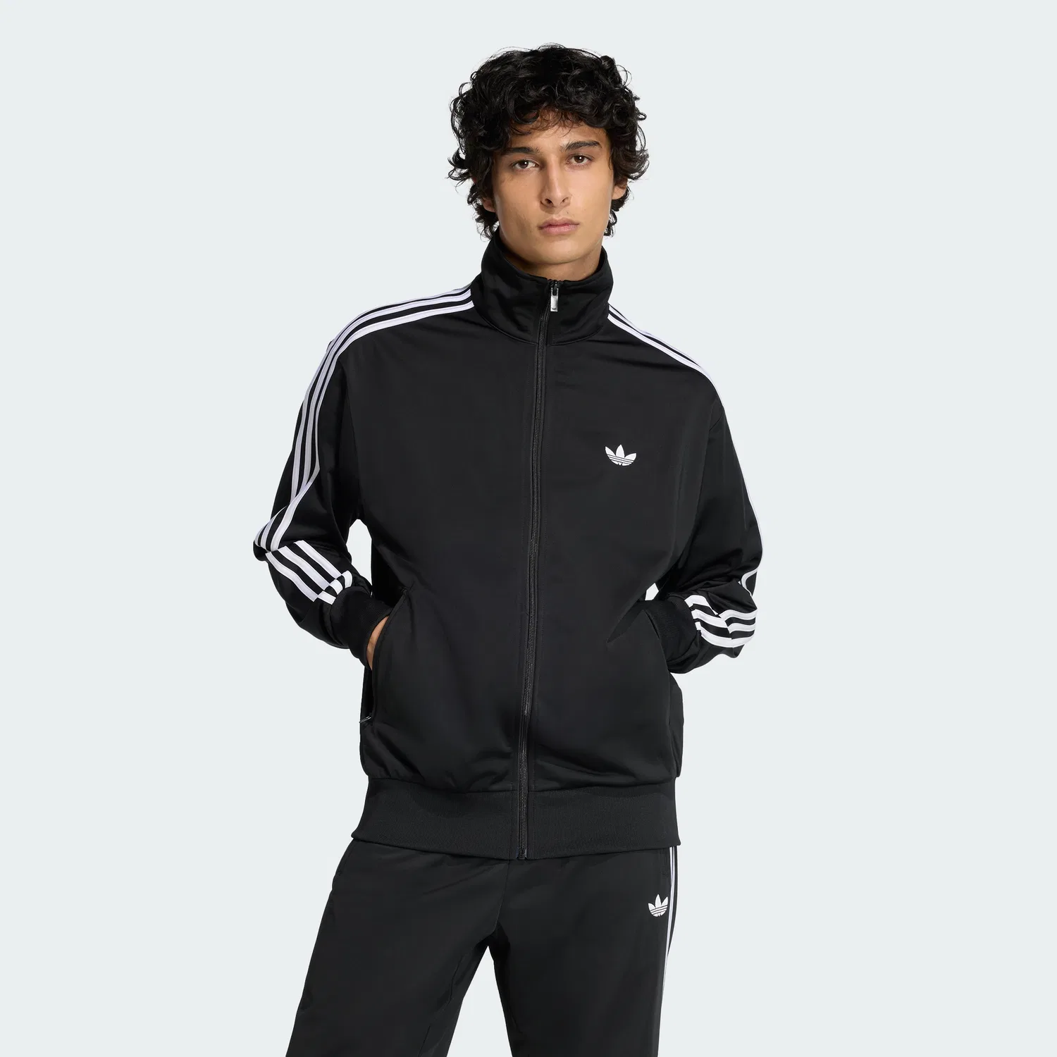 Мужская чёрная олимпийка Firebird от Adidas