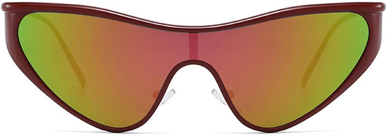 

Laureles Сексуальные солнцезащитные очки «кошачий глаз» в металлической оправе в стиле Y2K для женщин, винтажные панк-солнцезащитные очки для мужчин и женщин, ретро-очки с защитой от УФ-излучения UV400, C5