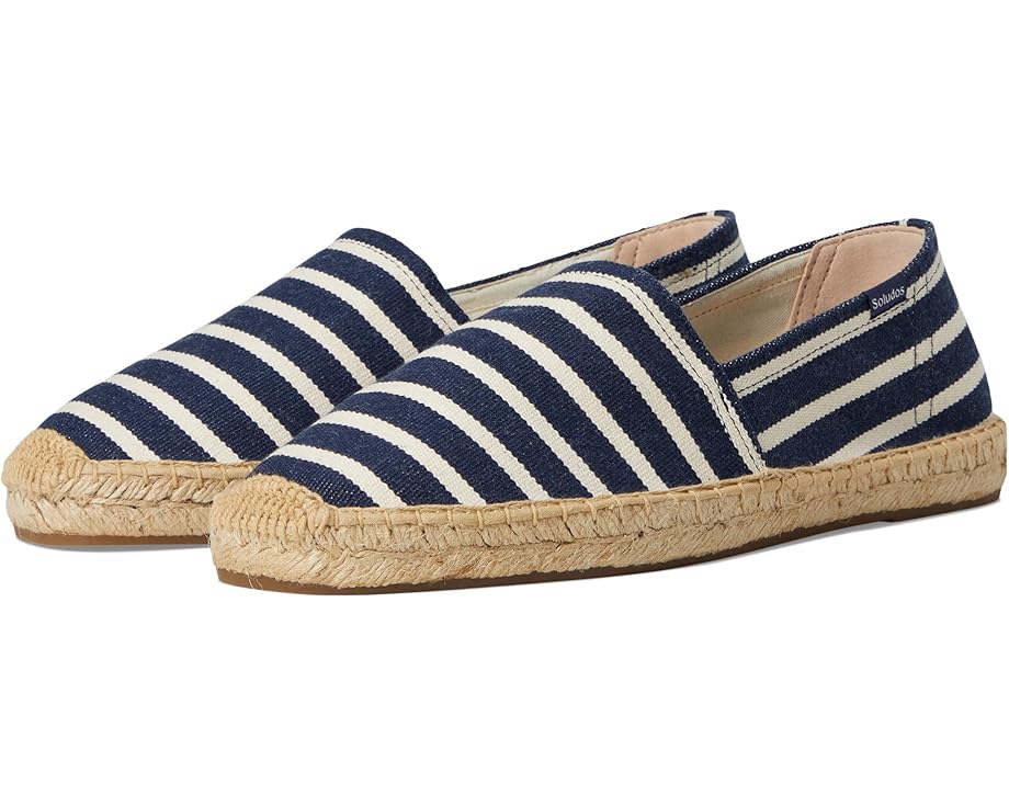

Лоферы Soludos Original Espadrille, цвет Dark Navy / Ivory