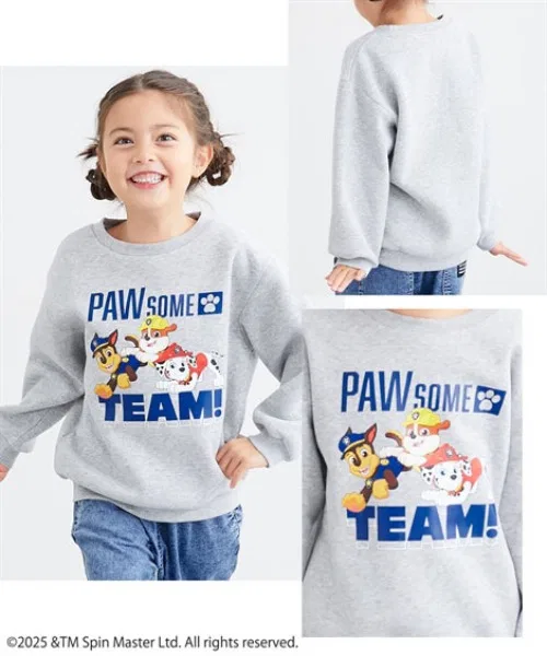 Детский свитшот PAW Patrol с принтом, полиэстер/хлопок, синий — фото 3
