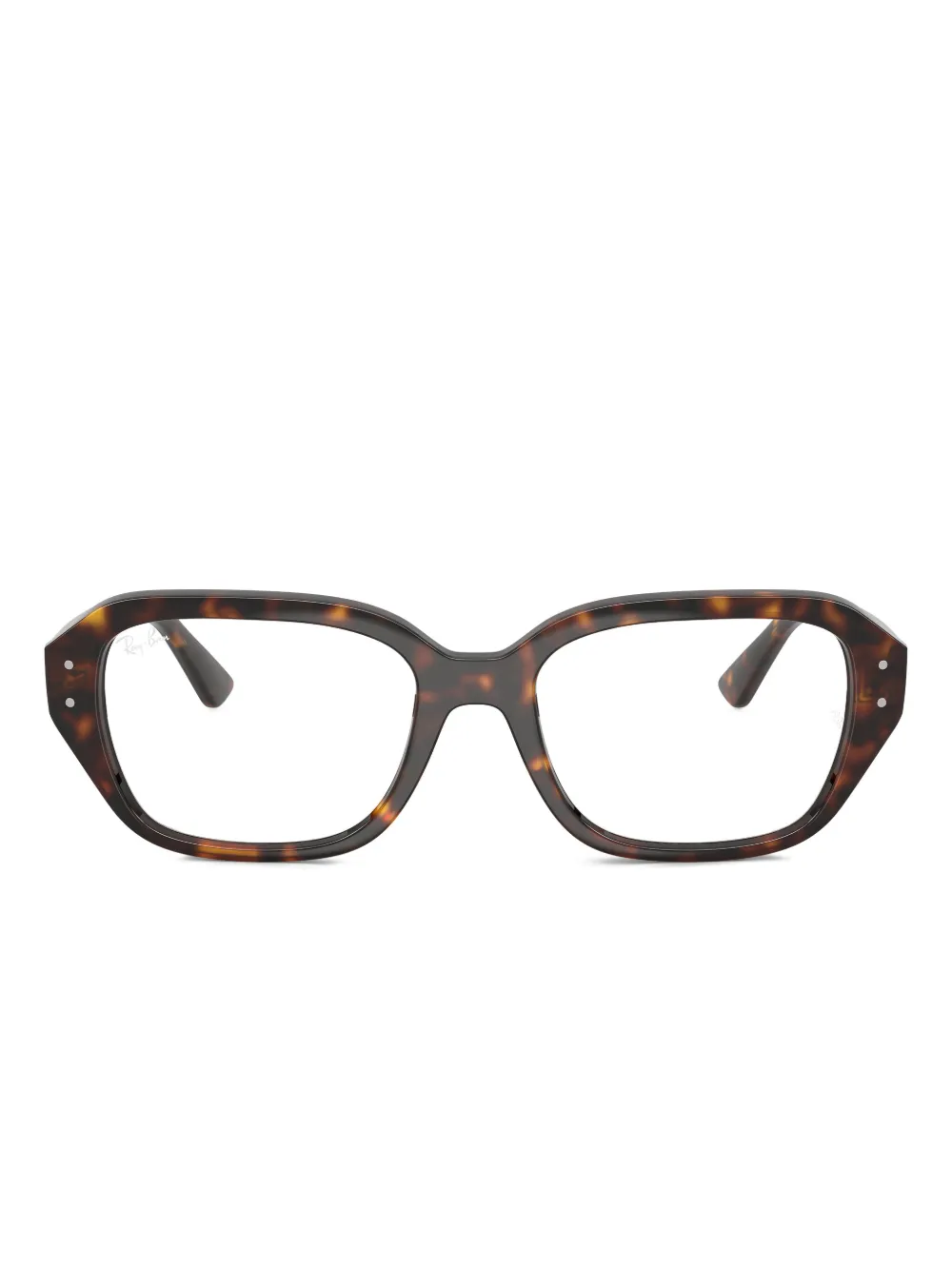 

Большие очки в черепаховой оправе RB7258 Ray-Ban, коричневый