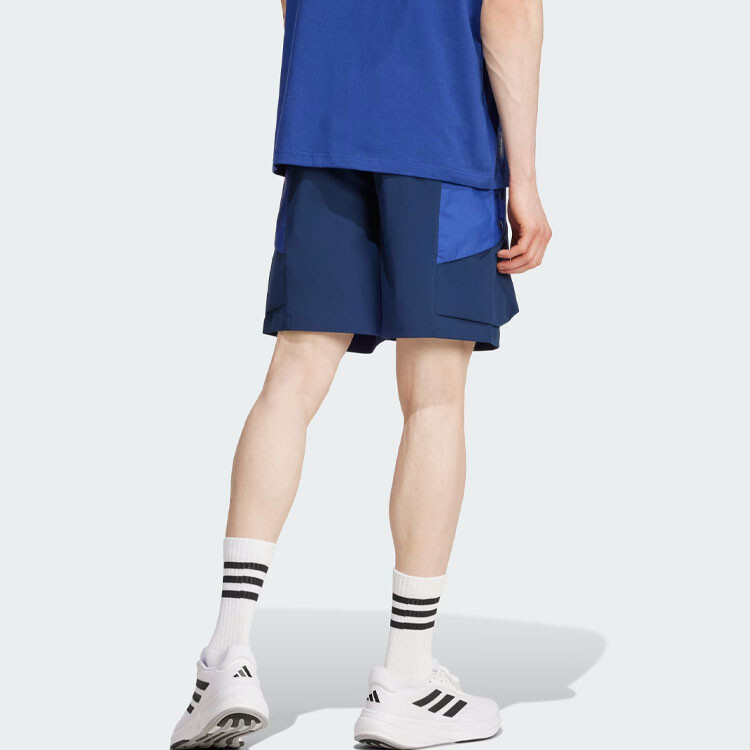 Шорты-карго мужские Midnight Indigo Adidas, индиго — фото 3