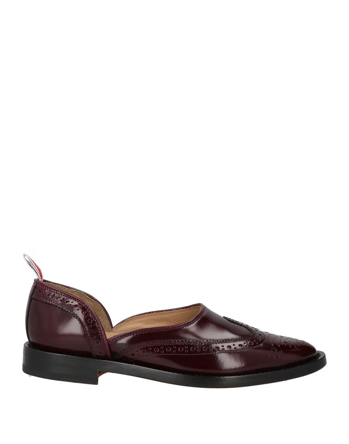 Лоферы Thom Browne, бордовый
