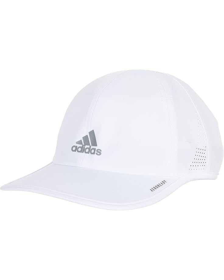 

Бейсболка adidas Superlite 2 Relaxed Adjustable Performance Cap, цвет White/Silver Reflective