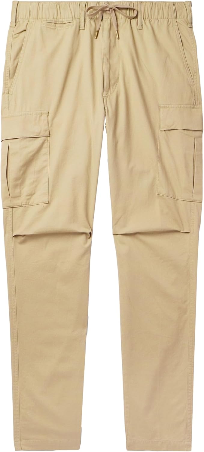 

POLO RALPH LAUREN Мужские эластичные узкие карго-брюки из твила, Vintage Khaki