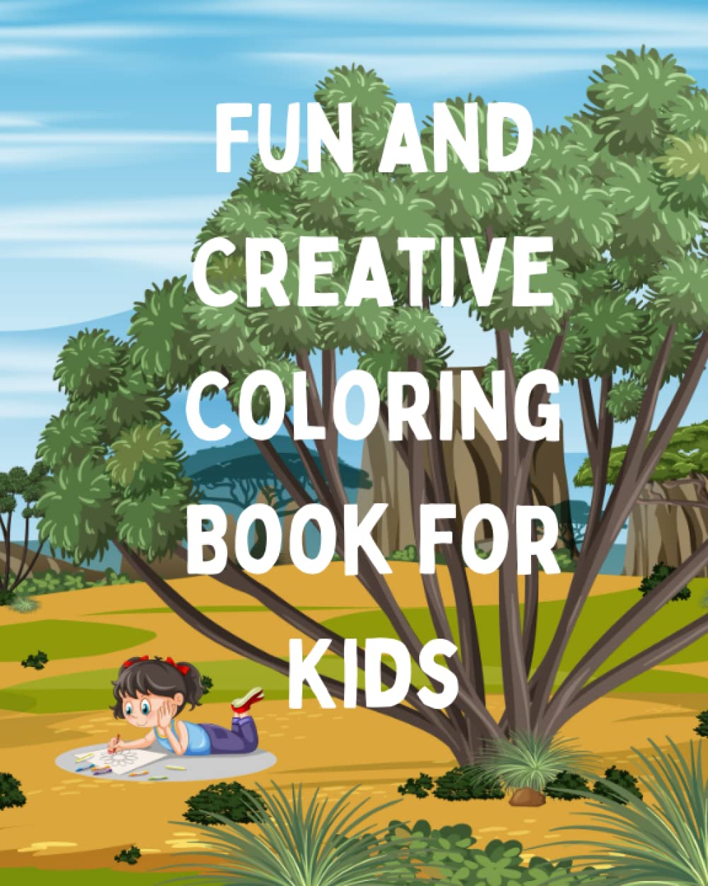 

"Fun and Creative Coloring Book for Kids": "Discover a World of Imagination and Color with Over 50 Unique Designs!" (Independently published)