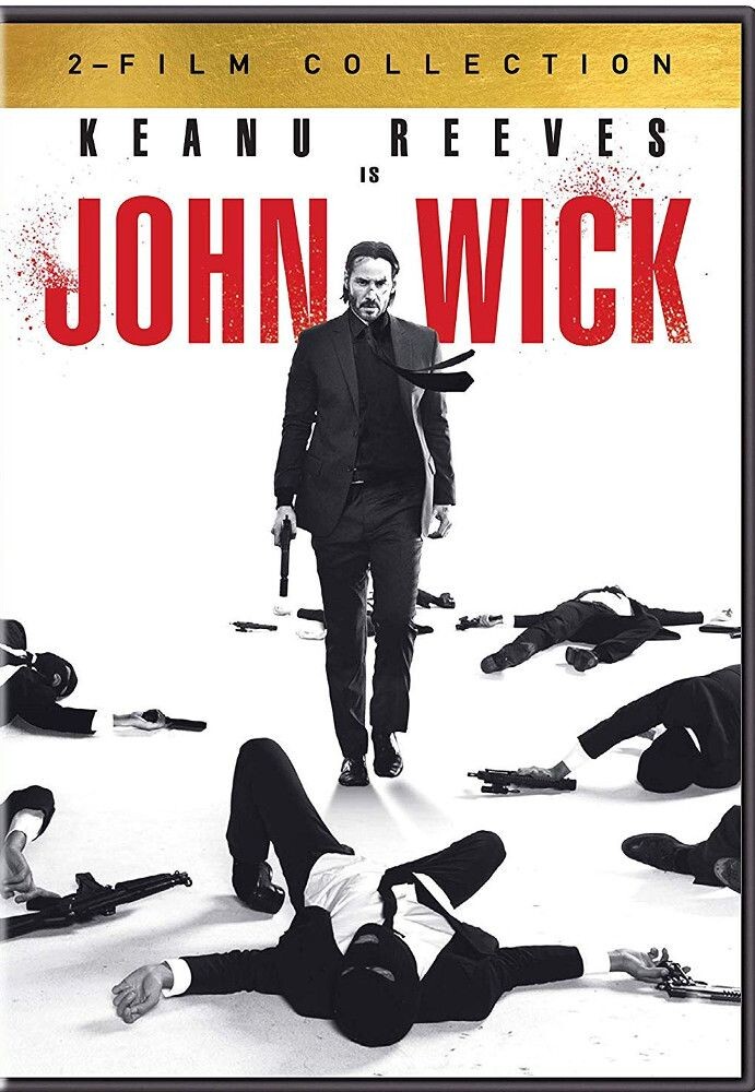 

Диск DVD John Wick 2-Film Collection