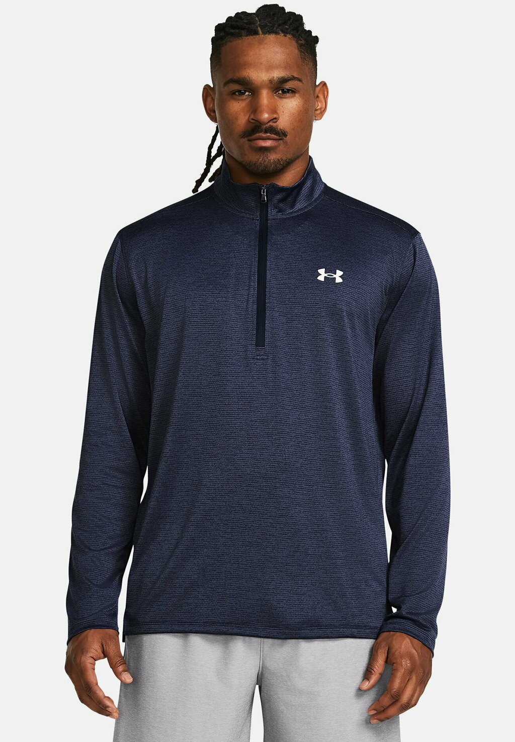 

Вязаный свитер LONG-SLEEVES TECH VENT ZIP Under Armour, цвет midnight navy