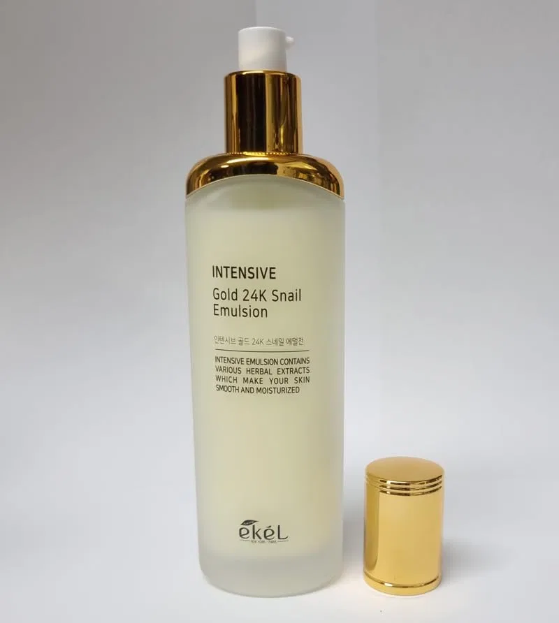 Эмульсия Ekel — Увлажняющая Intensive Gold 24K Snail Emulsion, 120 мл — фото 2