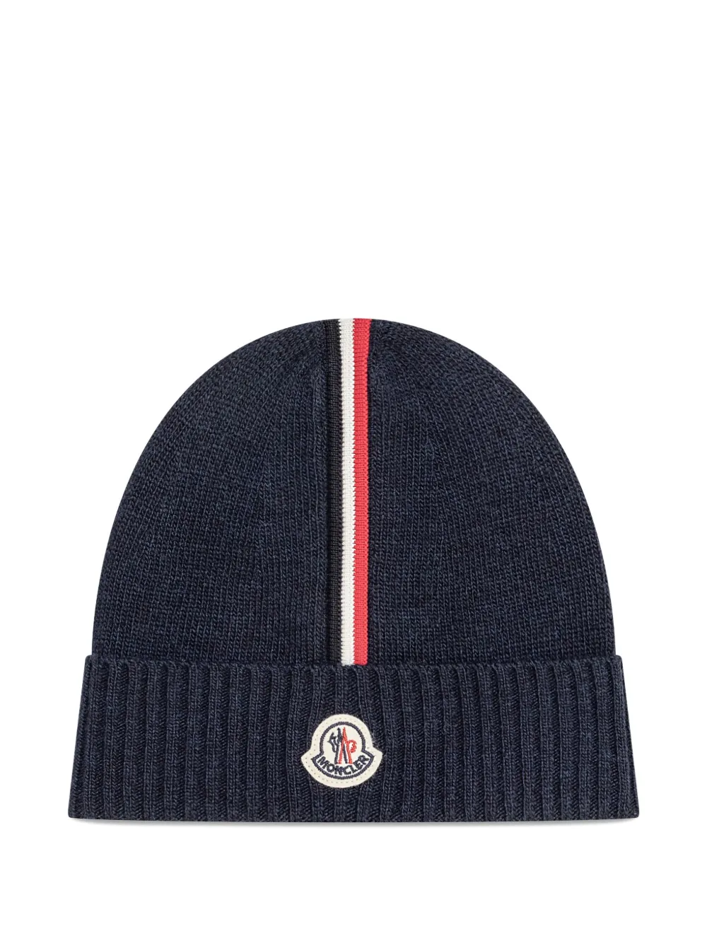 

Шапка бини с логотипом Moncler Enfant, синий