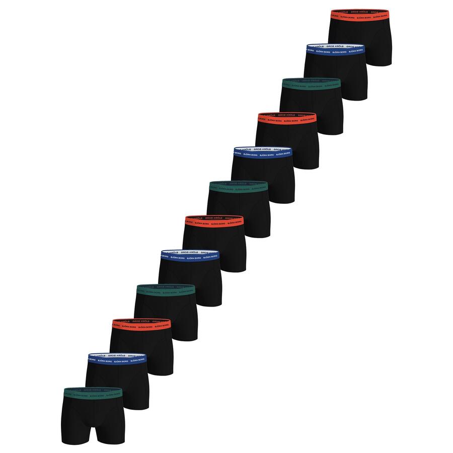 

BJORN BORG Мужские боксеры, упаковка из 12 шт., эластичные