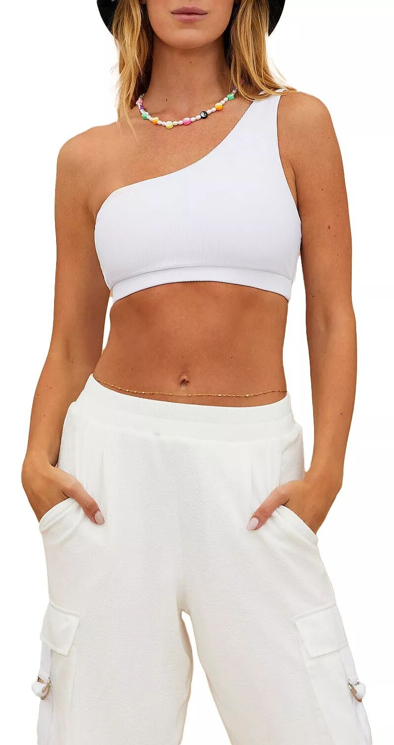 

Женский топ на одно плечо Beach Riot Ella, белый