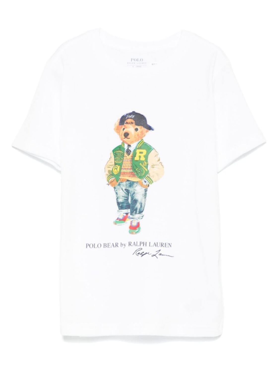 

Ralph Lauren Kids футболка Polo Bear, белый