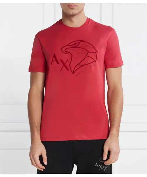 

Футболка Regular fit Armani Exchange, красный