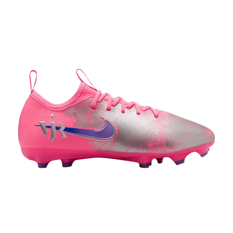 Кроссовки Vini Jr. x Nike Mercurial Vapor 16 Academy FG GS 'Sunset Pulse', розовый