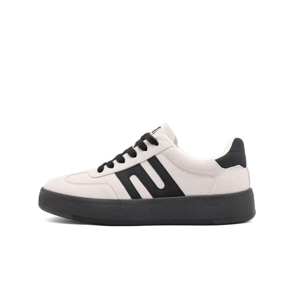 

Кроссовки Lightweight Wear-Resistant And Slip-Resistant Low-Top Skateboard Shoes Men's BELLE, белый/черный