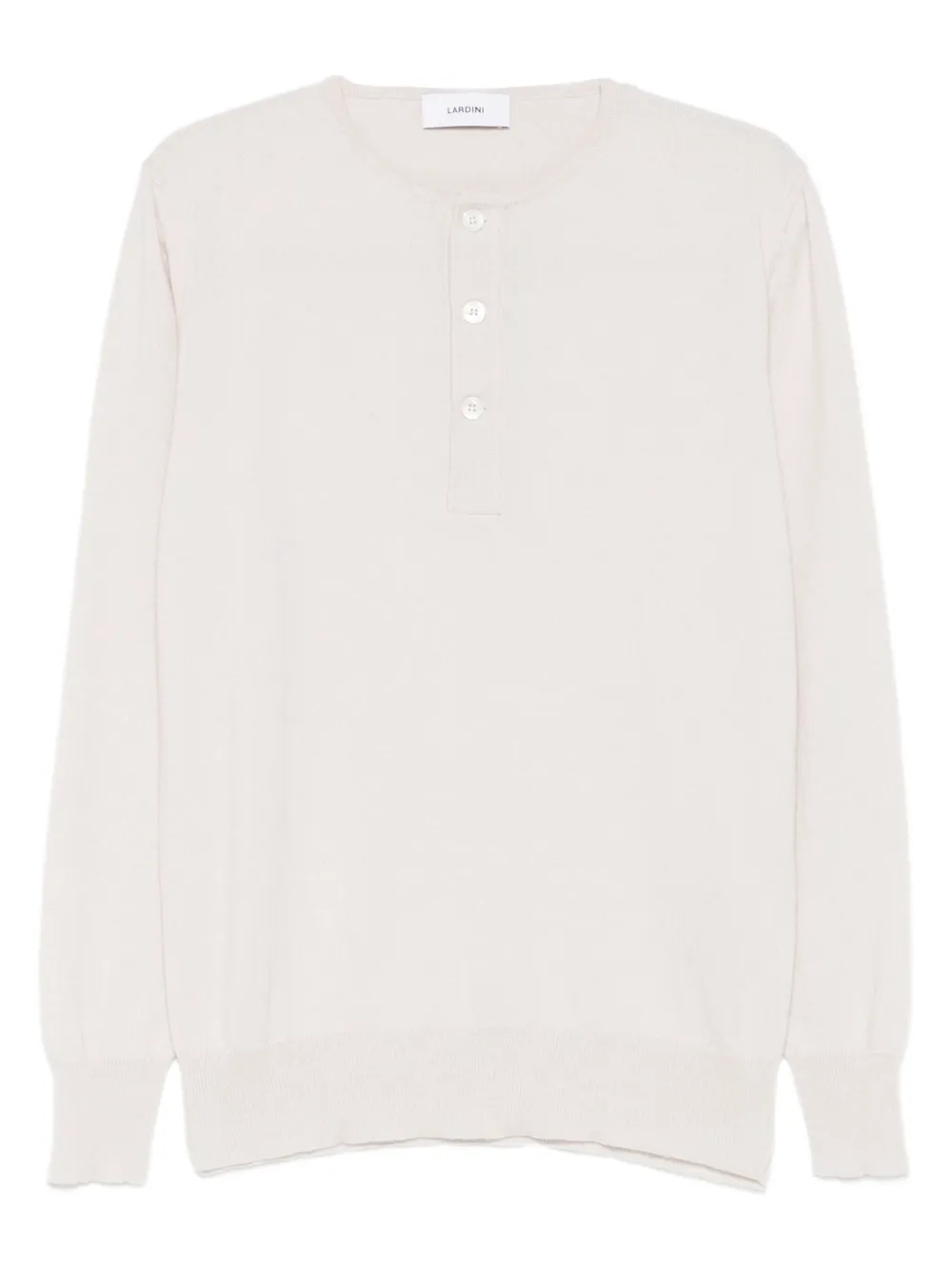 

Свитер на пуговицах Lardini, нейтральный