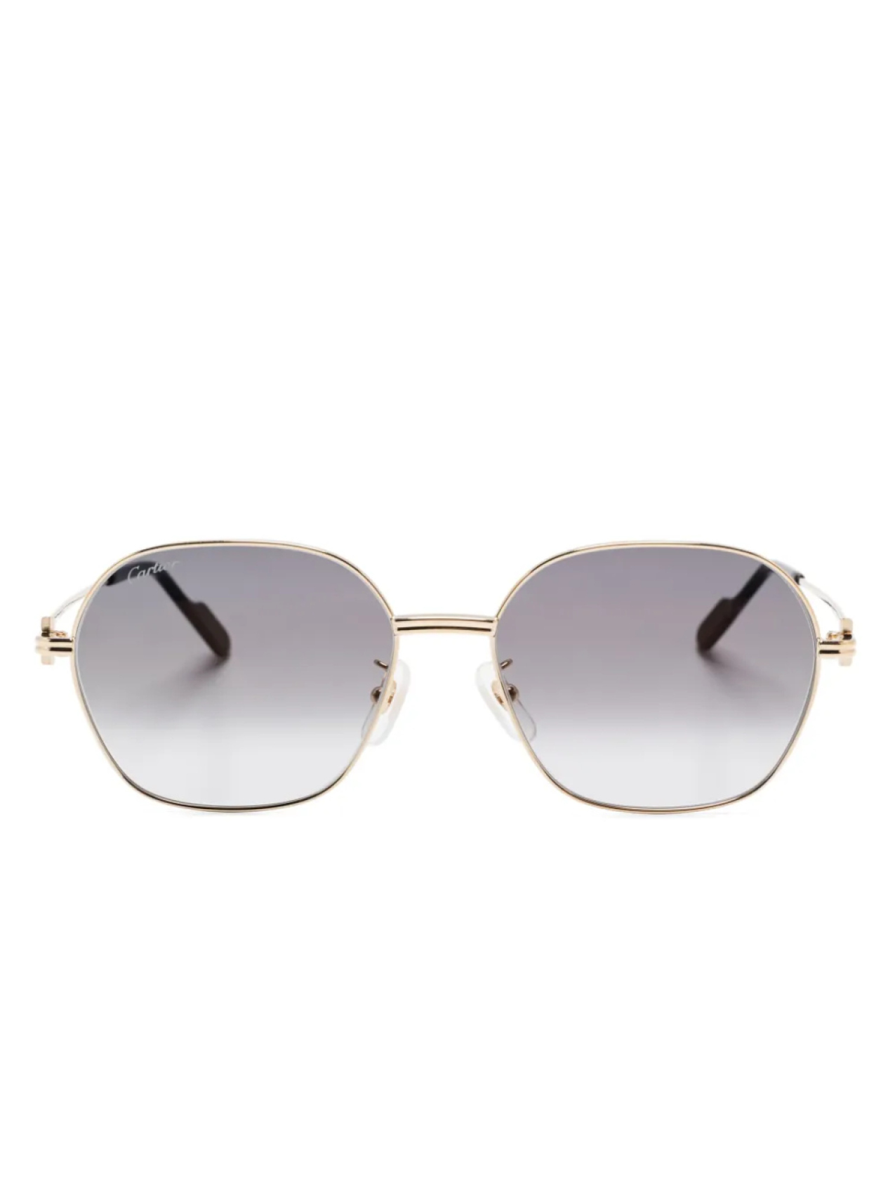 

Cartier Eyewear солнцезащитные очки Premiere, золотой