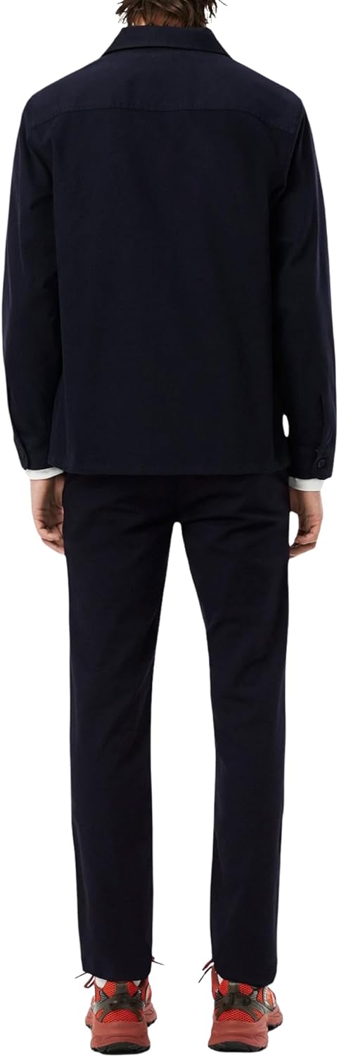 Lacoste мужские брюки чинос Slim Fit из эластичного хлопка, Abysm — фото 3