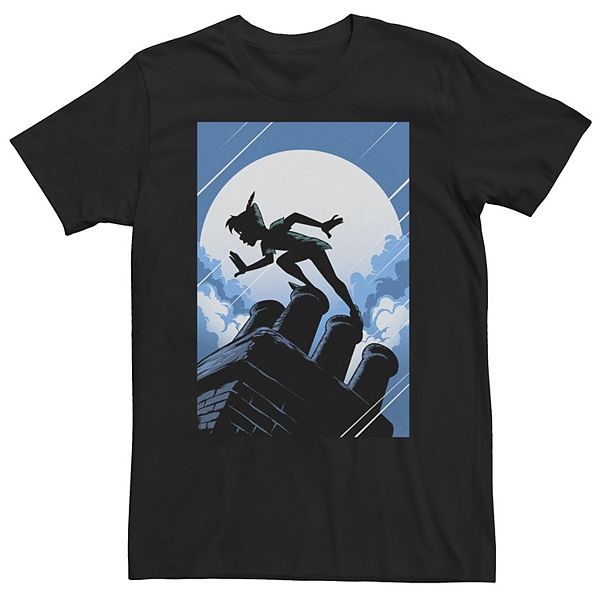 

Футболка Big & Tall Peter Pan Curious Shadow Silhouette Disney