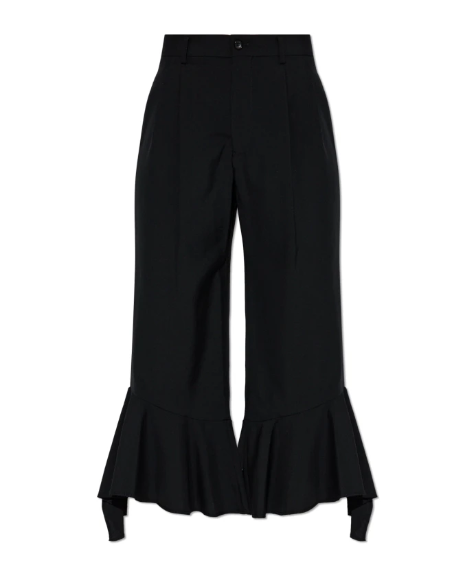 

Шерстяные брюки Comme Des Garã§Ons, черный