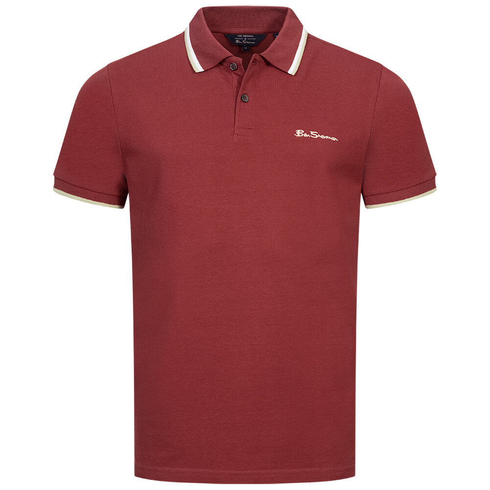 

Мужская рубашка поло BEN SHERMAN Twin Tipped