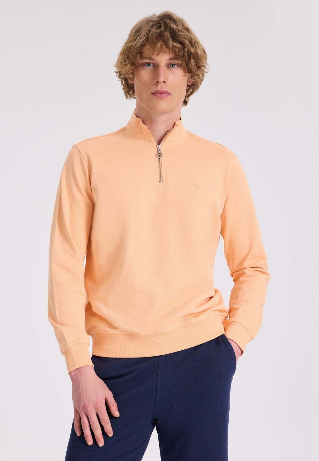 

Джемпер CORE HALF ZIP WESTMARK LONDON, абрикос