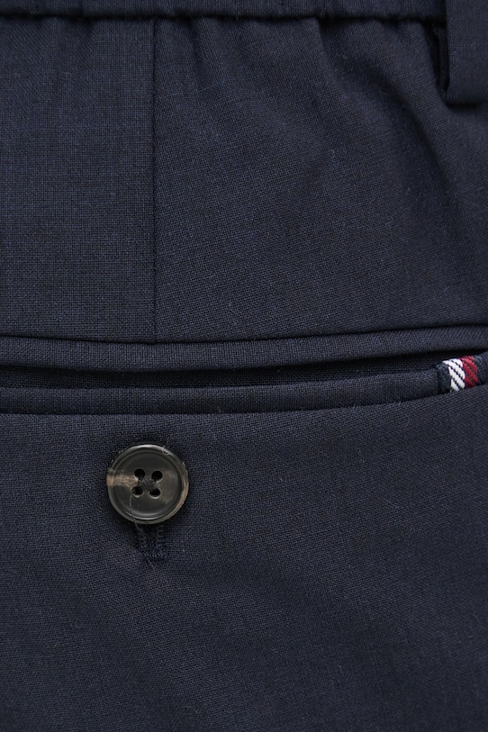 Шерстяные брюки Tommy Hilfiger, темно-синий — фото 4