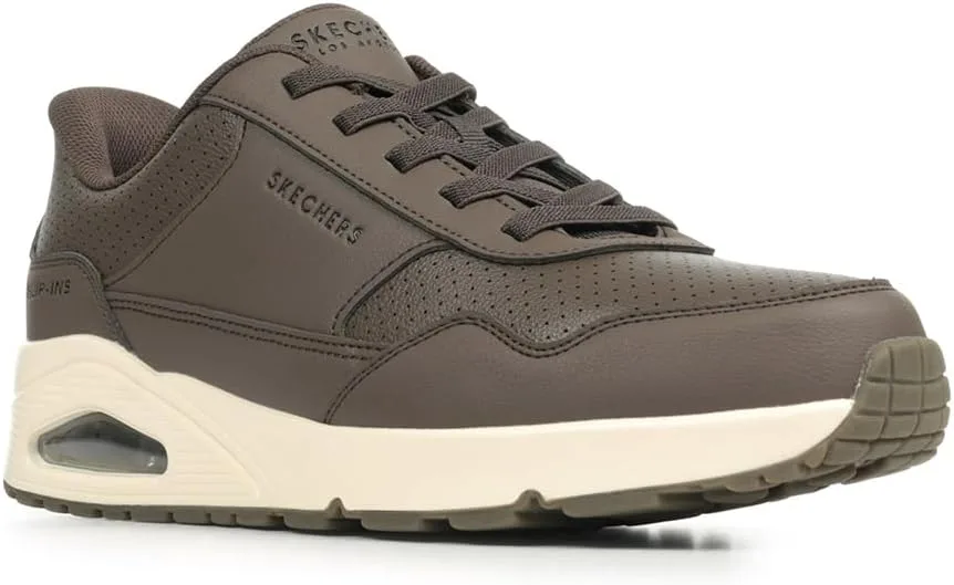 Мужские кроссовки Skechers UNO, коричневый/шоколадный — фото 4