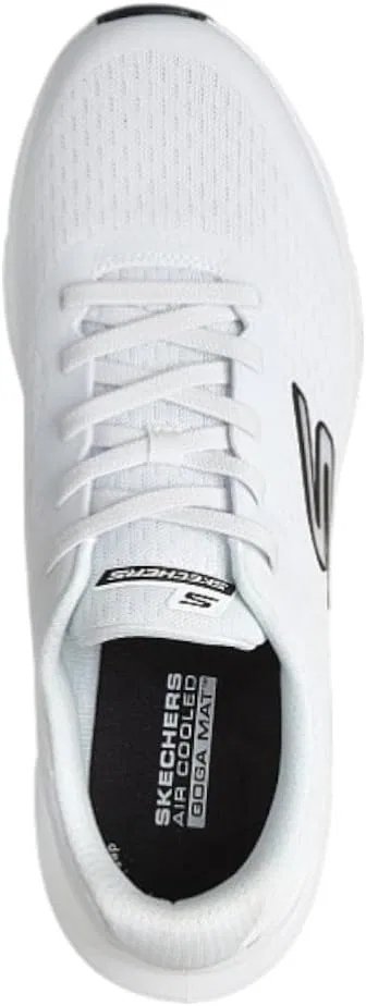 Мужские кроссовки Skechers Glide-Step Vortex Avalin, белые, 221041-WBK — фото 4