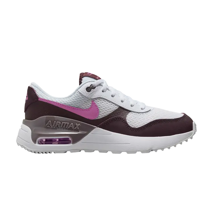 

Кроссовки Air Max SYSTM GS, цвет White Burgundy Crush Pink