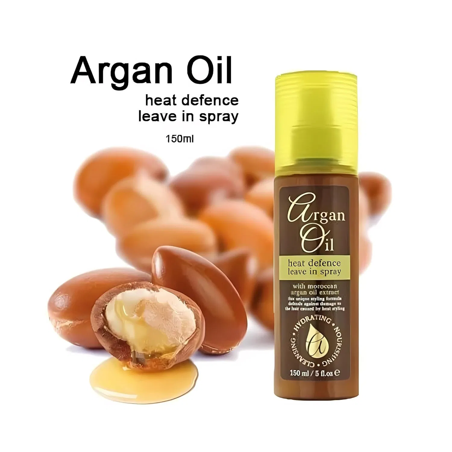 Спрей для термозащиты волос с аргановым маслом от Argan Oil Cheeroo — фото 3