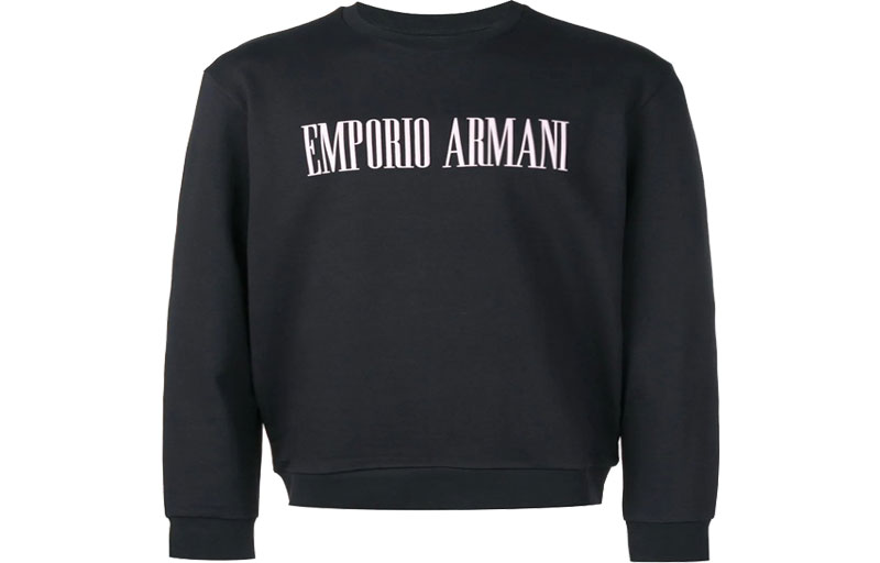 

EMPORIO ARMANI Свитшот мужской черный