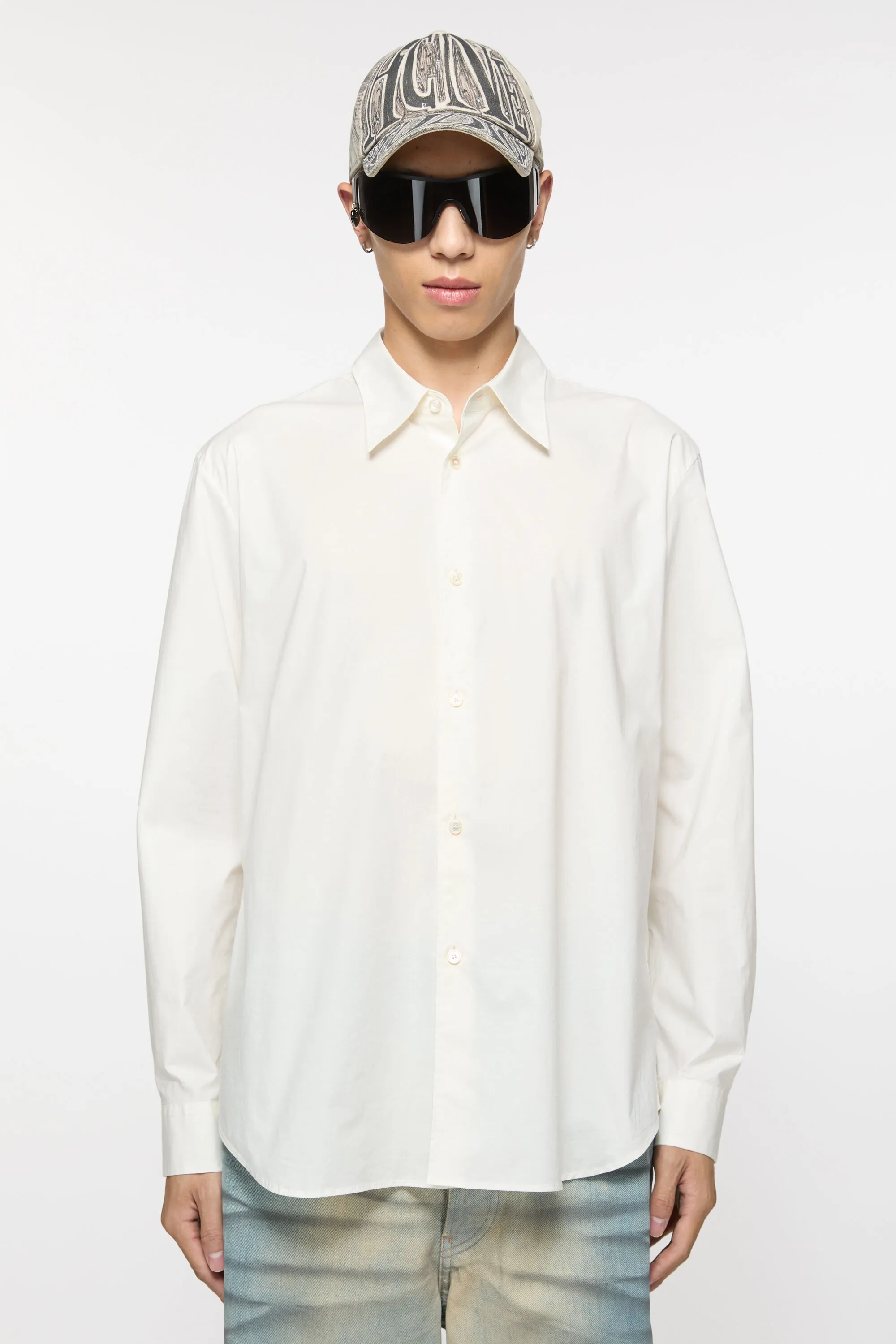 

Рубашка на пуговицах Acne Studios, White