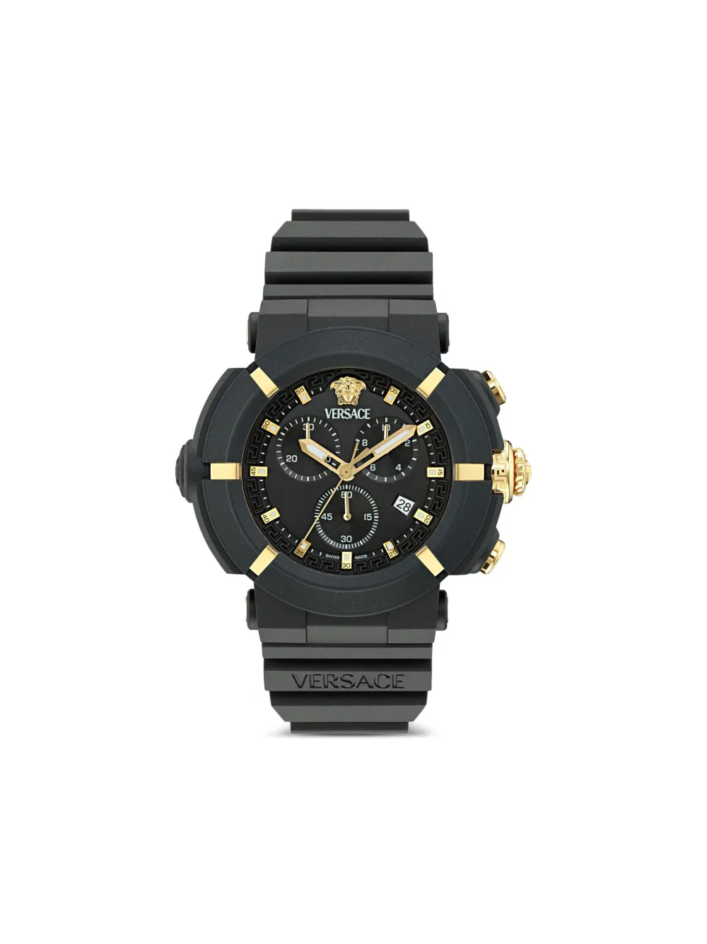 

Наручные часы Real Active Chrono 45 мм Versace, черный