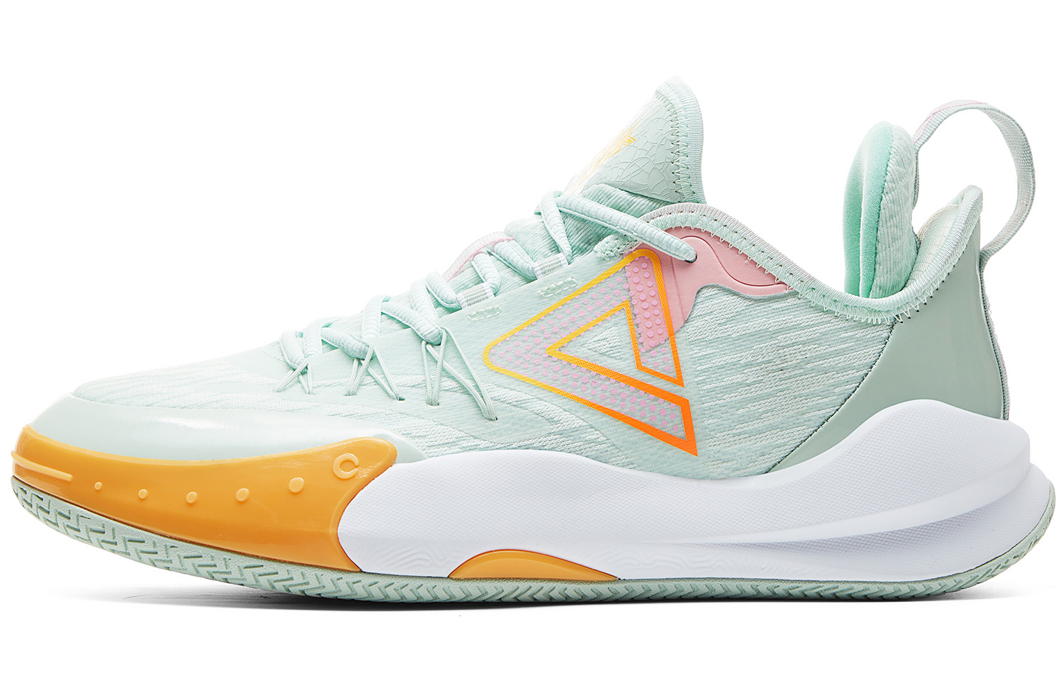 

Баскетбольные кроссовки мужские Low top Green Orchid PEAK, зеленый Orchid