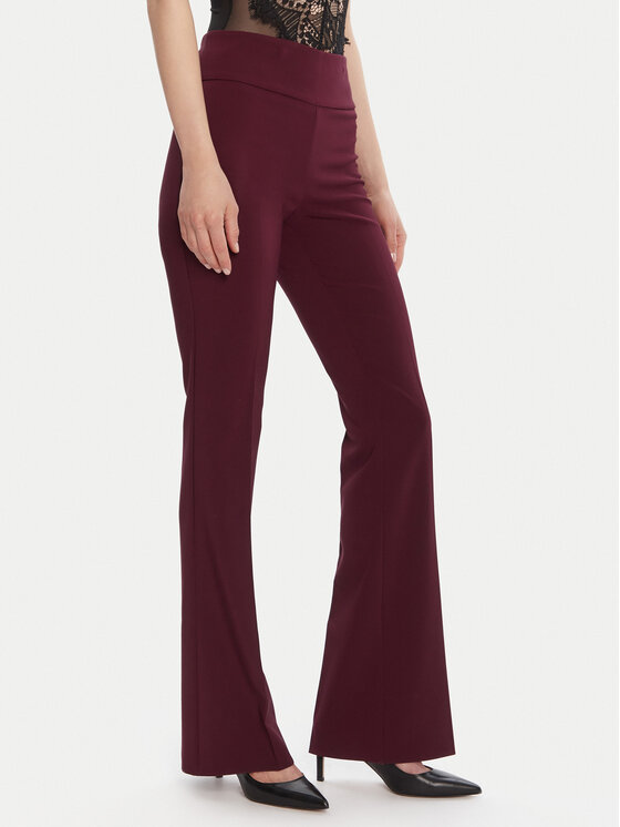 

Брюки из ткани flare fit CFC0125318003 Rinascimento, красный