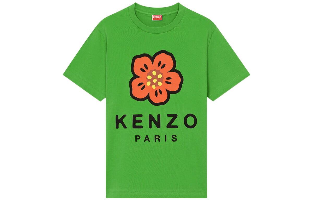 

X Nigo FW22 Футболка женская зеленая Kenzo