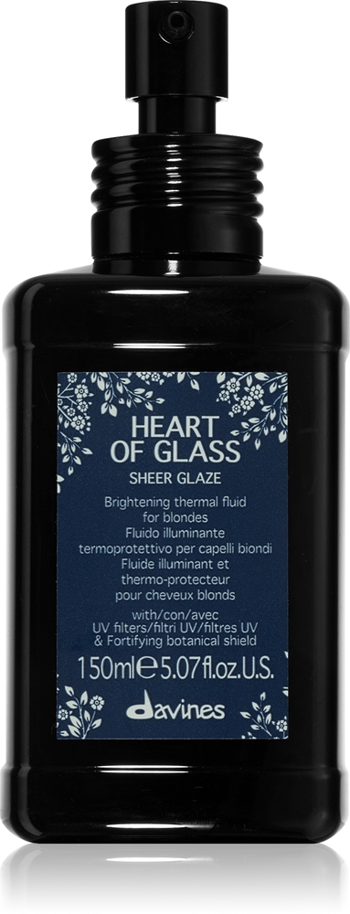 

Кондиционер Heart of Glass Sheer Glaze для придания блеска светлым волосам Davines, 150 мл