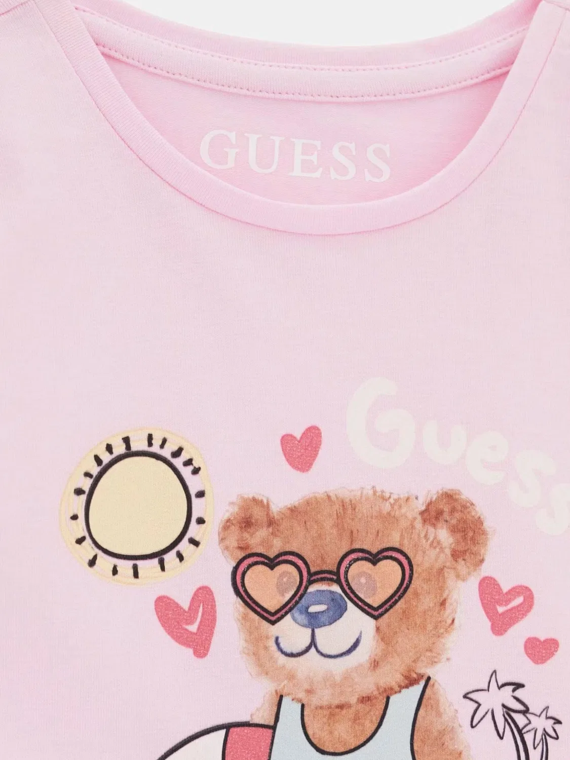 Футболка 'BATWING SS T-SHIRT' Guess Kids, Rose — фото 3