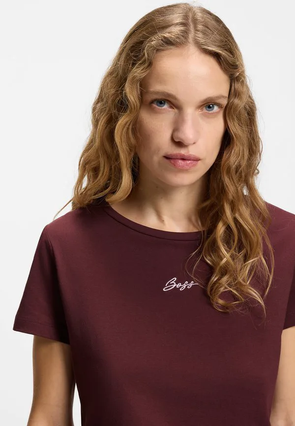 Базовая футболка elove Boss, Dark Brown — фото 4