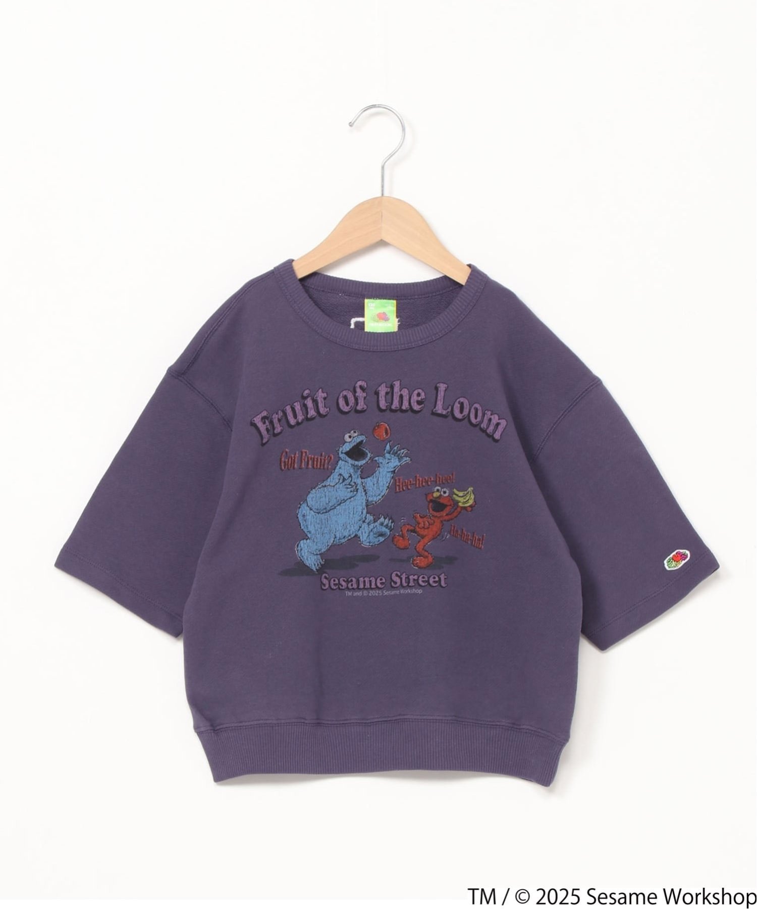 FRUIT OF THE LOOM/(K) Толстовка с коротким рукавом, Purple