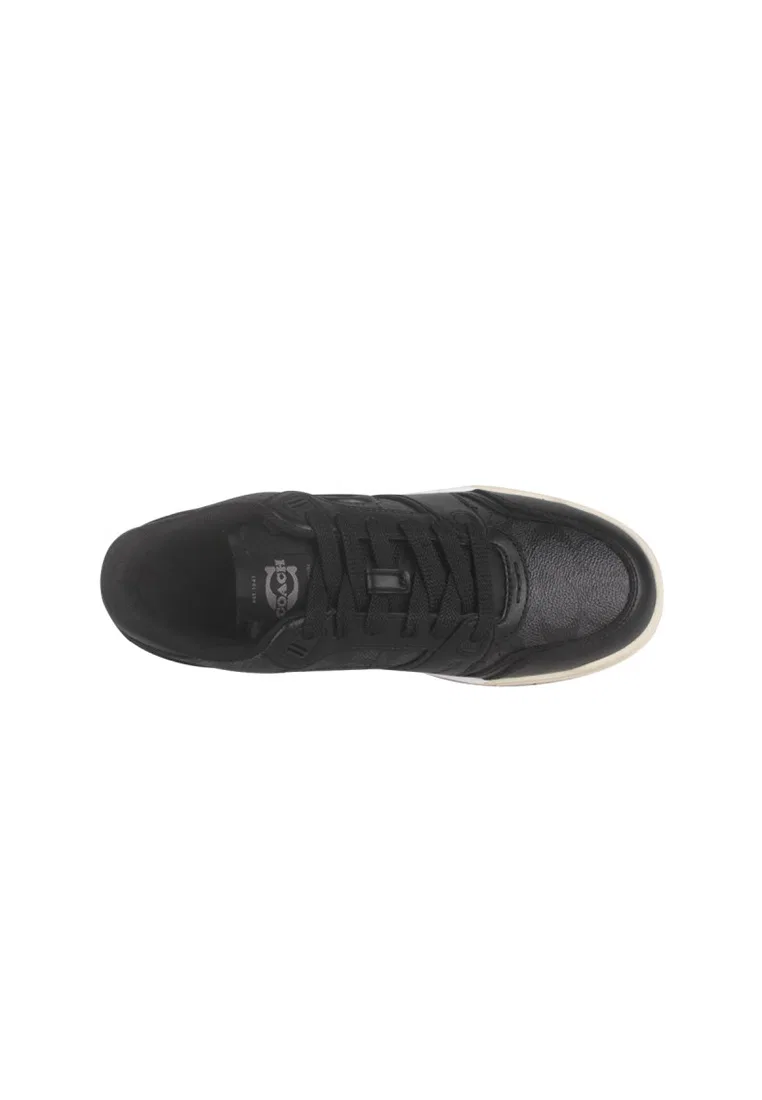 Кроссовки, на подошве с кантом, Soho Sneaker With Signature Canvas CAQ10 Coach, черный — фото 2