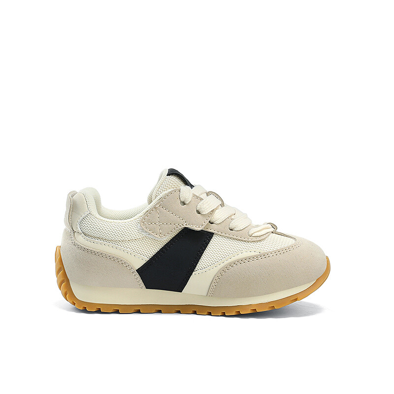 Кроссовки Jeep Kids Lifestyle Shoes Kids Low-top Off White/Black, белый/черный — фото 2