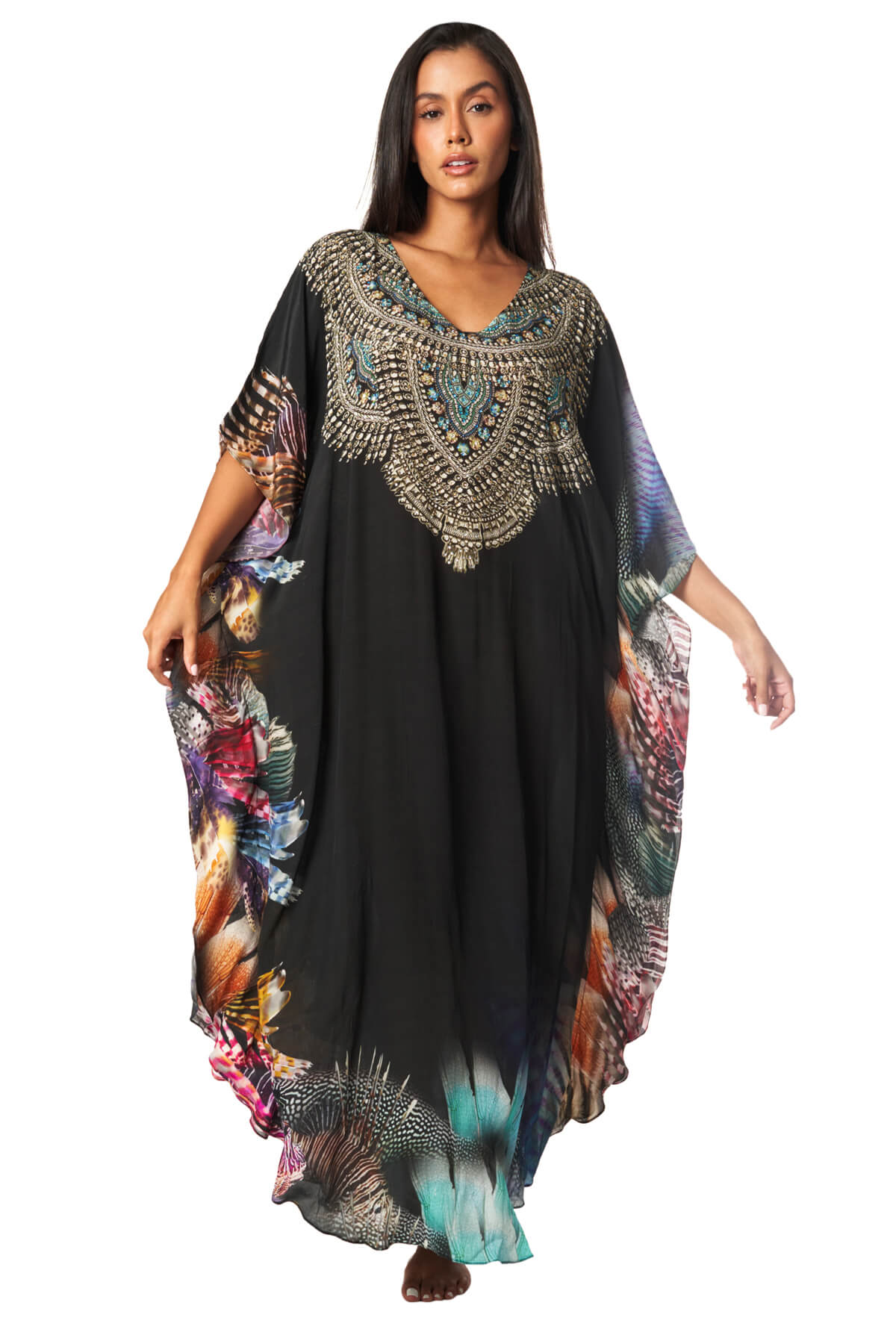 

Длинный топ Parker Balloon La Moda Clothing, цвет multi