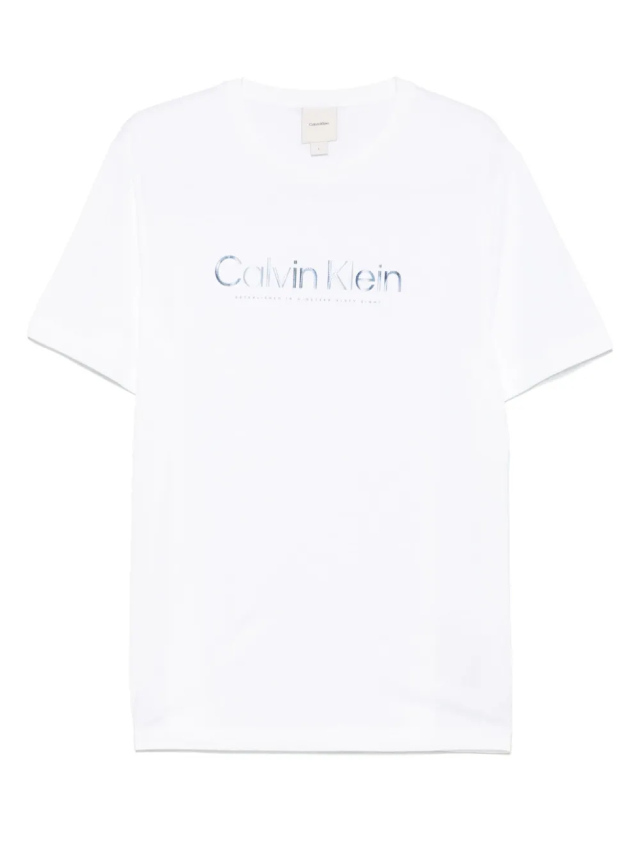 

Футболка с логотипом Calvin Klein, белый